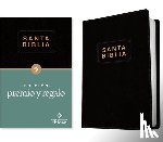 Tyndale House Publishers - Santa Biblia NTV, Edicion premio y regalo (ViniPiel, Negro, Letra Roja)