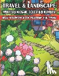 Books, Sk - Travel & Landscape Mystery Mosaic Color By Number Adult Coloring Book Discover The Magic: Large Print Mystery Mosaic Color By Number(Adult color by nu