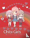 Kawaii, Ib - chibi girls coloring book for teens