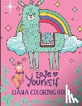 Ica, Creative - Llama Coloring Book: For Girls Ages 7-12 (Animal Coloring Books)