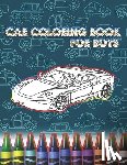 Creation, Smartbrain - Car Coloring Books For Boys: Large 8,5 x 11 inch pages - Limited Edition