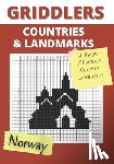 Bottlerz, Happy - Griddlers Countries and Landmarks: Nonograms Puzzle Books, Nonogram, Hanjie, Picross or Griddlers Logic Puzzles Black and White ( Nonogram Book )