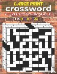 Robinson, Mary - Large Print Crossword Puzzle Book Adults 150 Over Pyzzle