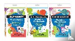 Teacher Created Materials - Literacy Flash Cards 3-Deck Set