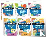 Teacher Created Materials - Literacy and Math Flash Cards 6-Deck Set