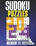 Salmatics - Sudoku Puzzles: Medium & Hard Sudoku Puzzles Suduko Books for Adults with Full solutions.