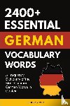 Pro, Fluency - 2400+ Essential German Vocabulary Words