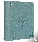  - ESV Journaling Study Bible (Trutone Over Board, Paris Sky, Fleur-De-Lis Design)