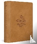  - ESV Single Column Journaling Bible, Large Print (Trutone, Nubuck Caramel, Wildflower Design)