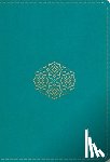 Esv Bibles - ESV Large Print Compact Bible, Red Letter (Trutone, Teal, Bouquet Design)