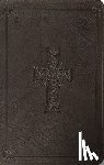 Esv Bibles - ESV Thinline Bible, Red Letter (Trutone, Charcoal, Celtic Cross Design)