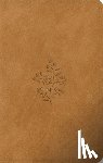 Esv Bibles - ESV Giant Print Personal Size Bible, Red Letter, Thumb Indexed (Trutone, Nubuck Caramel, Wildflower Design)