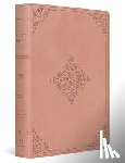 Esv Bibles - ESV Giant Print Value Thinline Bible (Trutone, Blush Rose, Fleur-De-Lis Design)