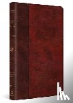 Esv Bibles - ESV Large Print Thinline Bible, Red Letter (Trutone, Burgundy/Red, Timeless Design)