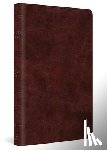 Esv Bibles - ESV Large Print Thinline Bible, Red Letter (Trutone, Mahogany)