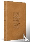 Esv Bibles - ESV Thinline Bible, Red Letter (Trutone, Nubuck Caramel, Hebrews 10:23 Design)