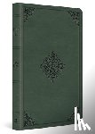 Esv Bibles - ESV Thinline Bible, Red Letter (Trutone, Quiet Forest, Ornament Design)