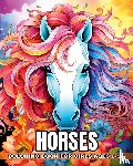 Raisa, Ariana - Horses Coloring Book for Girls Ages 8-12