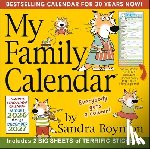 Boynton, Sandra - Sandra Boynton's 17-Month 2026-2027 My Family Wall Calendar
