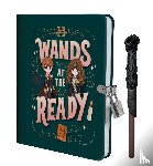 Insight Editions - Harry Potter: Wands at the Ready Lock & Key Diary