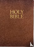 Whitaker House - Kjver Holy Bible, Large Print, Acorn Bonded Leather, Thumb Index: (King James Version Easy Read, Red Letter, Brown)