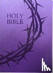 Whitaker House - Kjver Holy Bible, Crown of Thorns Design, Large Print, Royal Purple Ultrasoft: (King James Version Easy Read, Red Letter)