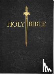 Whitaker House - KJV Sword Bible, Large Print, Black Genuine Leather, Thumb Index: (Red Letter, Premium Cowhide, 1611 Version)