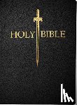 Whitaker House - KJV Sword Bible, Large Print, Black Bonded Leather, Thumb Index: (Red Letter, 1611 Version)