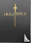 Whitaker House - KJV Sword Bible, Large Print, Black Ultrasoft: (Red Letter, 1611 Version)