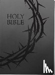 Whitaker House - KJV Holy Bible, Crown of Thorns Design, Large Print, Black Ultrasoft: (Red Letter, 1611 Version)