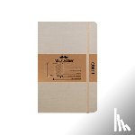 Moustachine - Moustachine Classic Linen Hardcover Light Tan Lined Pocket