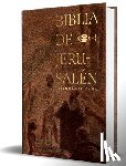 Biblia de Jerusalén - Biblia Católica Biblia de Jerusalén Latinoamericana, Tapa Dura Marrón / Spanish Jerusalem Bible, Latin American Edition Hardcover Sand Color