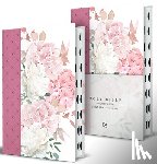 King James Version - KJV Holy Bible, Giant Print Large Format, Hardcover Pink with Flowers with Ribbon Marker, Red Letter, and Thumb Index