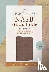 The Lockman Foundation - The Light for Life NASB Study Bible--Atlas Edition [Thumb Indexed] (Mocha Brown)