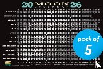 Long, Kim - 2026 Moon Calendar Card (5 pack)