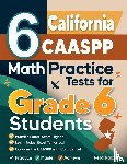 Nazari - 6 California CAASPP Math Practice Tests for Grade 6 Students