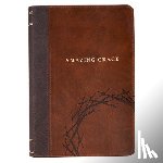  - Journal Classic Two-Tone Brown Crown of Thorns/Amazing Grace Isa. 53:5