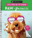 Publications International Ltd - Brain Games - Sticker by Number: Paw-Parazzi (24 Images to Sticker): Includes 2 Foil Sticker Sheets to Complete Each Image!