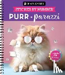 Publications International Ltd - Brain Games - Sticker by Number: Purr-Parazzi (24 Images to Sticker): Includes 2 Foil Sticker Sheets to Complete Each Image!