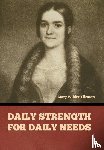 Tileston, Mary Wilder - Daily Strength for Daily Needs