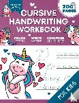 Pixel, Optimistic - Cursive Handwriting Workbook for Kids