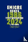  - Emigre Fonts: Type Specimens 1986–2024