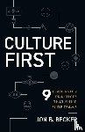 Becker, Jon B - Culture First