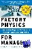 Factory Physics for Manager...