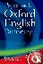 Paperback Oxford English Di...