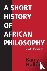 A Short History of African ...