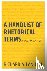 A Handlist of Rhetorical Terms