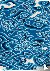 Batik 'Blue Clouds' Lined H...