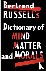 Dictionary of Mind Matter a...