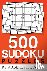 500 Sudoku Puzzles